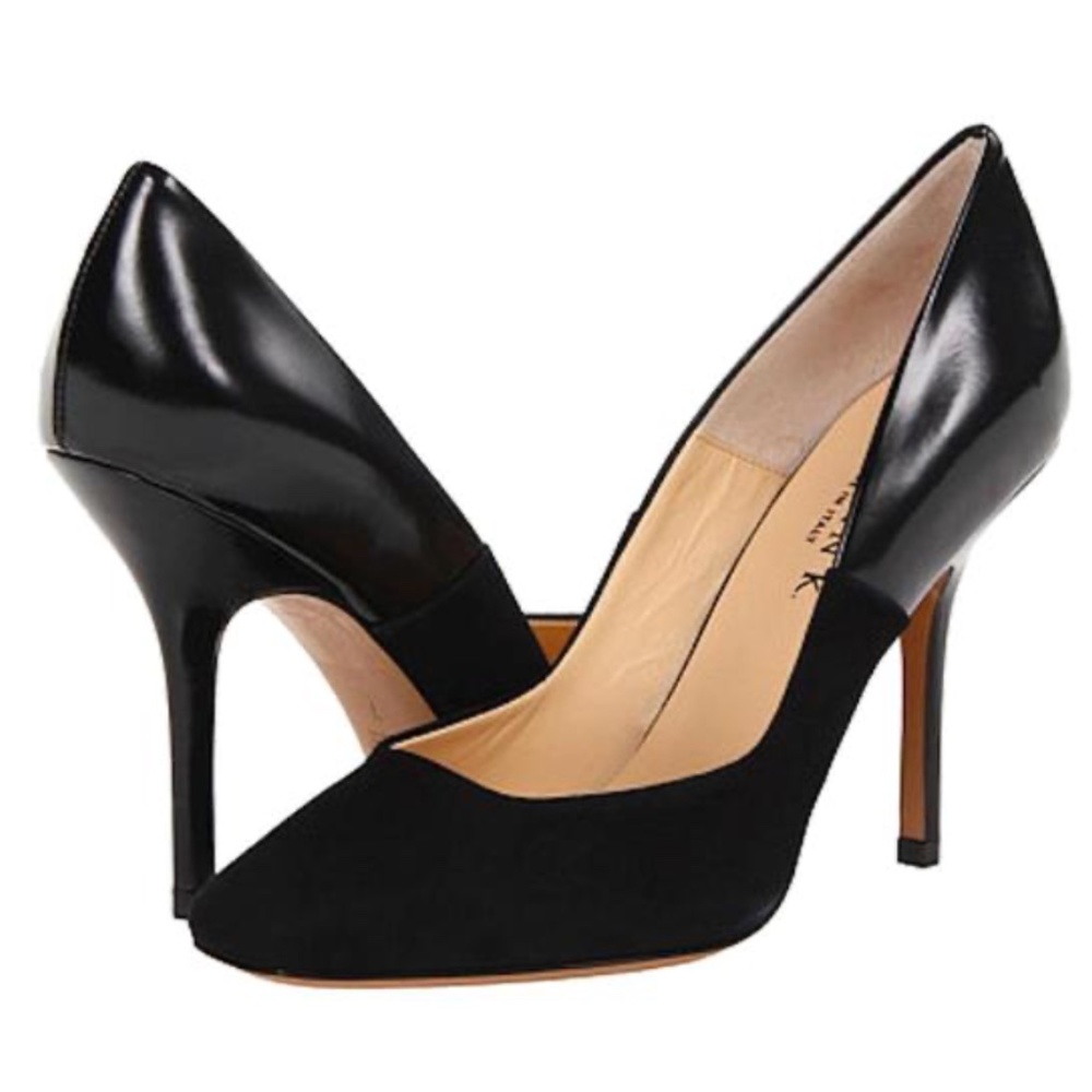 NEW Aquatalia by Marvin K. Brown Leather Suede Pump